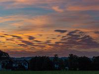 Dunkles Punktwolkenfeld